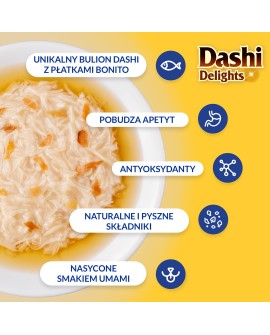 INABA DASHI DELIGHTS Kurczak Przegrzebki 70g bulion dla kota