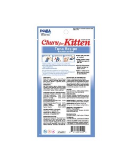 INABA CHURU KITTEN Tuńczyk - przysmak dla kociąt - 4x14g (56g)