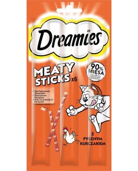 DREAMIES Meaty Sticks Kurczak - przysmak dla kota - 30 g