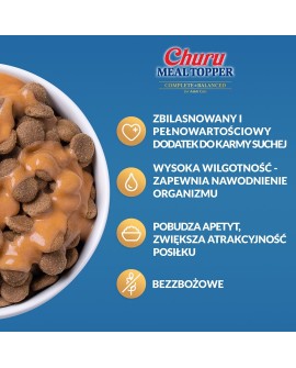 INABA MEAL TOPPER Tuńczyk z przegrzebkiem-kot 4x14g