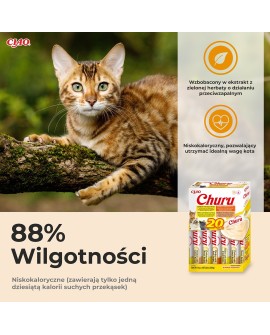INABA CHURU Varietes Kurczak i Wołowina -kot 20x14g