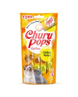 INABA Churu Pops Kurczak - przysmak dla kota - 4x15 g