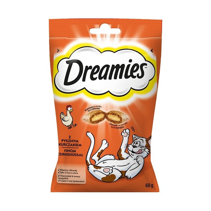 DREAMIES z kurczakiem 60g