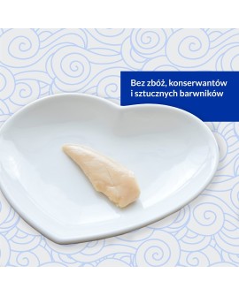 INABA Grilled Chicken Filet z kurczaka w bulionie o smaku krewetek - przysmak dla kota - 25 g