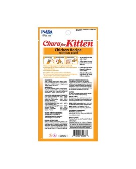 INABA CHURU KITTEN Kurczak - przysmak dla kociąt - 4x14g (56g)