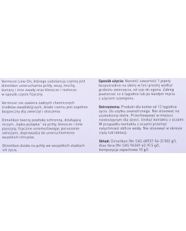 BEAPHAR VERMIcon Line-on Cat - krople przeciw pasożytom dla kota - 3x 1ml
