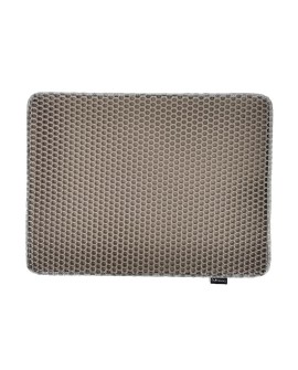 DIAMENTIQ Mata pod kuwetę dla kota wycieraczka box Szary prostokąt 45x60