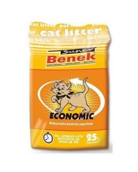 Certech Super Benek Economic - żwirek dla kota zbrylający 25 l
