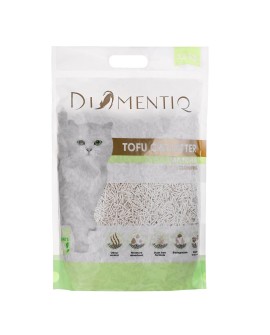 DIAMENTIQ Żwirek Tofu zbrylający 2,5 kg MATCHA