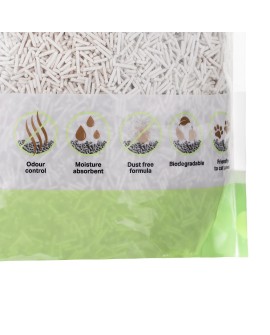 DIAMENTIQ Żwirek Tofu zbrylający 2,5 kg MATCHA