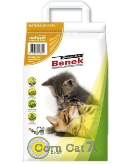 CERTECH Super Benek Corn Cat - żwirek kukurydziany zbrylający 7 l