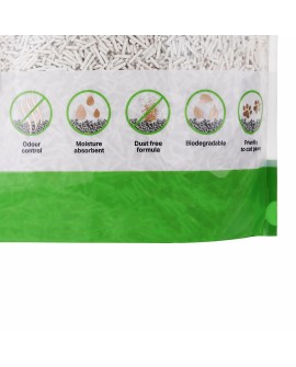 DIAMENTIQ Żwirek Tofu zbrylający 4 kg NATURALNY