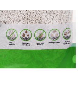DIAMENTIQ Żwirek Tofu zbrylający 2,5 kg NATURALNY