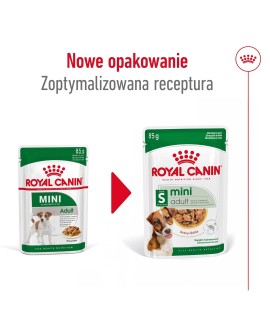 ROYAL CANIN SHN Mini Adult w sosie - mokra karma dla psa dorosłego - 12X85g