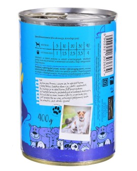 DOLINA NOTECI Superfood z cielęciną i jagnięciną - mokra karma dla psa - 400g