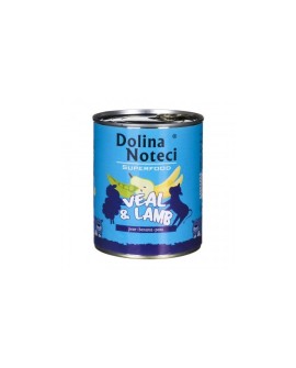 DOLINA NOTECI Superfood z cielęciną i jagnięciną - mokra karma dla psa - 800 g