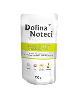 DOLINA NOTECI Premium bogata w gęś z ziemniakami - mokra karma dla psa - 150 g