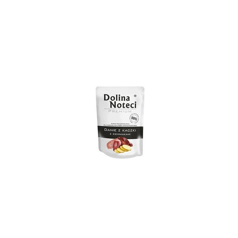 DOLINA NOTECI Premium danie z kaczki z ziemniakami - mokra karma dla psa - 300g