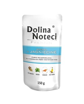 DOLINA NOTECI Premium bogata w jagnięcinę - mokra karma dla psa - 150g