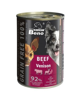 Super Beno bez zbóż kąski wołowiną w sosie 415g