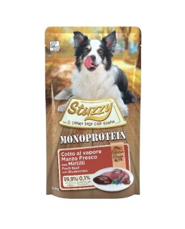 STUZZY dla psów Grain Free Monoprotein Wołowe z Borówkami 150g