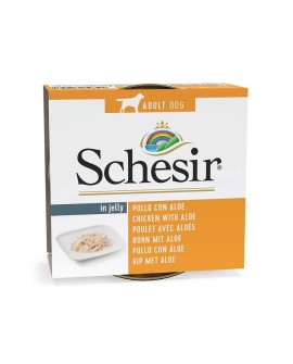SCHESIR dla psów Adult w Galarecie Fileciki z Kurczaka i Aloesem 150g