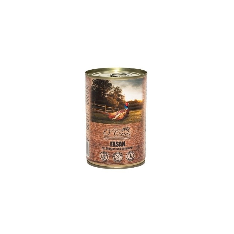O'CANIS Bażant z marchewką - mokra karma dla psa - 400 g