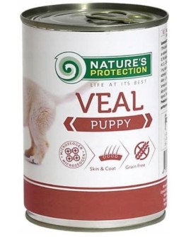 Nature's Protection Puppy Veal 400g dog food