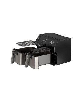 Frytkownica beztłuszczowa Black+Decker Dual Basket BXAF9000E