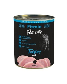 FITMIN for Life Indyk - mokra karma dla psa - 800 g