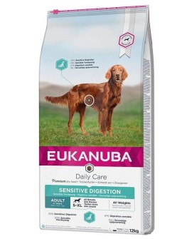 EUKANUBA Daily Care Adult Sensitive Digestion - sucha karma dla psa - 12 kg