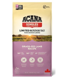 ACANA Singles Grass-fed Lamb - sucha karma dla psa - 17 kg