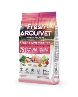 ARQUIVET Fresh Kurczak i Ryba Oceaniczna - półwilgotna karma dla psa - 10 kg