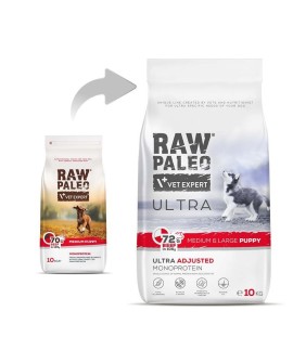 VetExpert Raw Paleo Ultra Wołowina Medium&Large Puppy 10kg