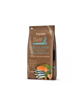 FITMIN Purity GrainFree Adult&Junior ryba - sucha karma dla psa - 12kg