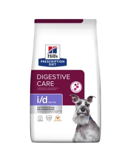 HILL'S Prescription Diet Low Fat i/d Canine - sucha niskotłuszczowa karma dla psa - ochrona układu pokarmowego - 1,5 kg