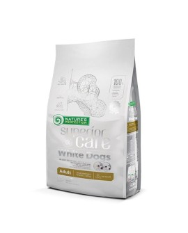 Nature's Protection White Dogs Adult Small and Mini Breeds with Jagnięcina 1.5kg