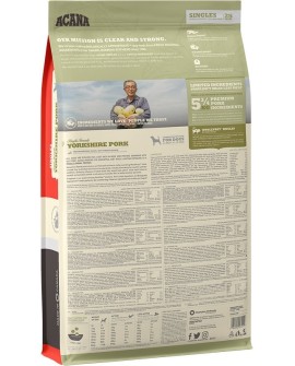 ACANA Singles Yorkshire Pork - sucha karma dla psa - 11,4 kg