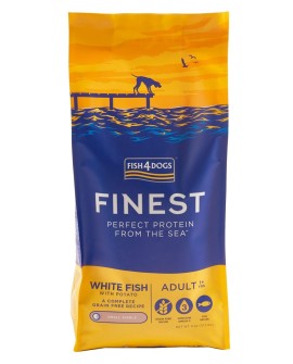 Fish4Dogs Finest Ocean z białą rybą Adult (S) 6kg