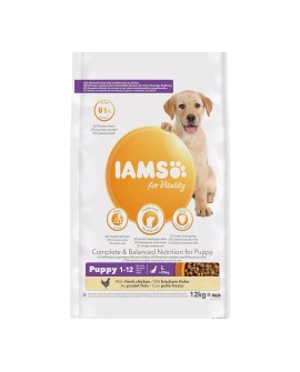 IAMS Vitality Puppy Large sucha - karma dla psa - 12 kg
