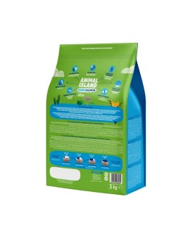 ANIMAL ISLAND Łosoś - Karma sucha dla psów - 3kg