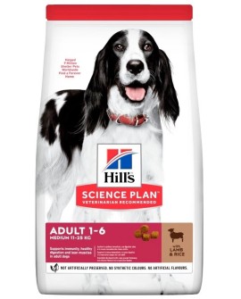 HILL'S Science Plan Adult Medium Lamb&Rice - sucha karma dla psa - 2.5 kg