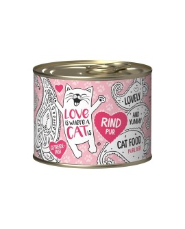 Love is where a cat is® z czystą wołowiną 200g