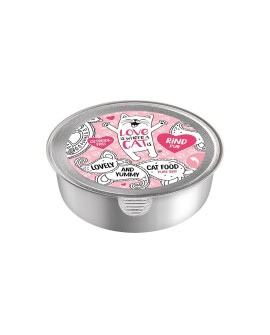 Love is where a cat is® z czystą wołowiną 85g
