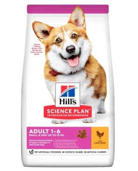Hill's SP small & mini adult, chicken, dla psa 1.5 kg