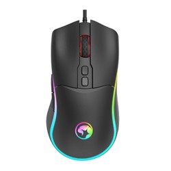 Marvo M358 Mysz przewodowa, czarna, 7200DPI, EOL