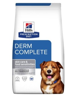 Hill's PD derm complete, skin care & food sensitivities, original, dla psa 1.5 kg