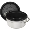 Garnek żeliwny okrągły STAUB 40501-409-0 - biała trufla 1.7 ltr