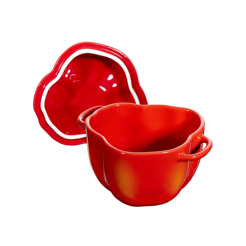 Mini Cocotte okrągły papryka STAUB 40500-325-0 - czerwony 470 ml