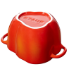 Mini Cocotte okrągły papryka STAUB 40500-325-0 - czerwony 470 ml